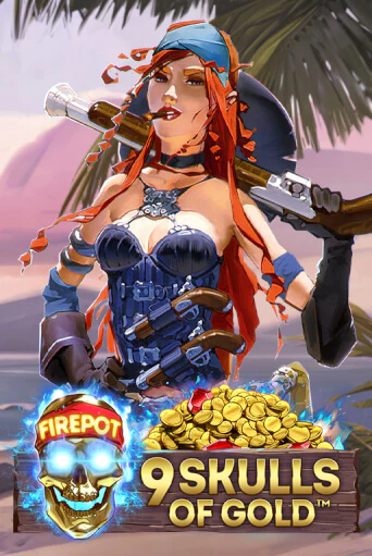 Играй в слот 9 Skulls of Gold без регистрации | Казино Азино777