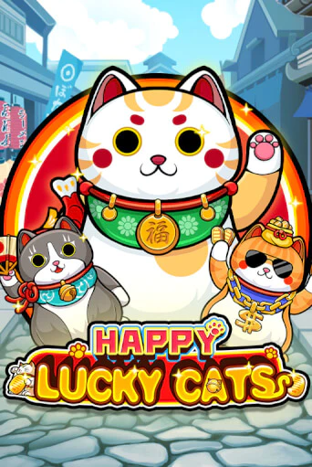 Играй в слот Happy Lucky Cats без регистрации | Казино Азино777